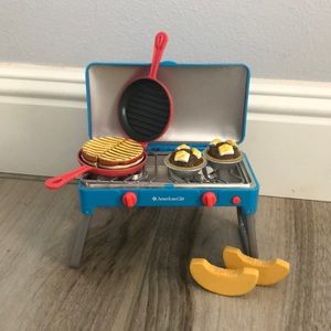 America Girl Doll Camping Grill Set